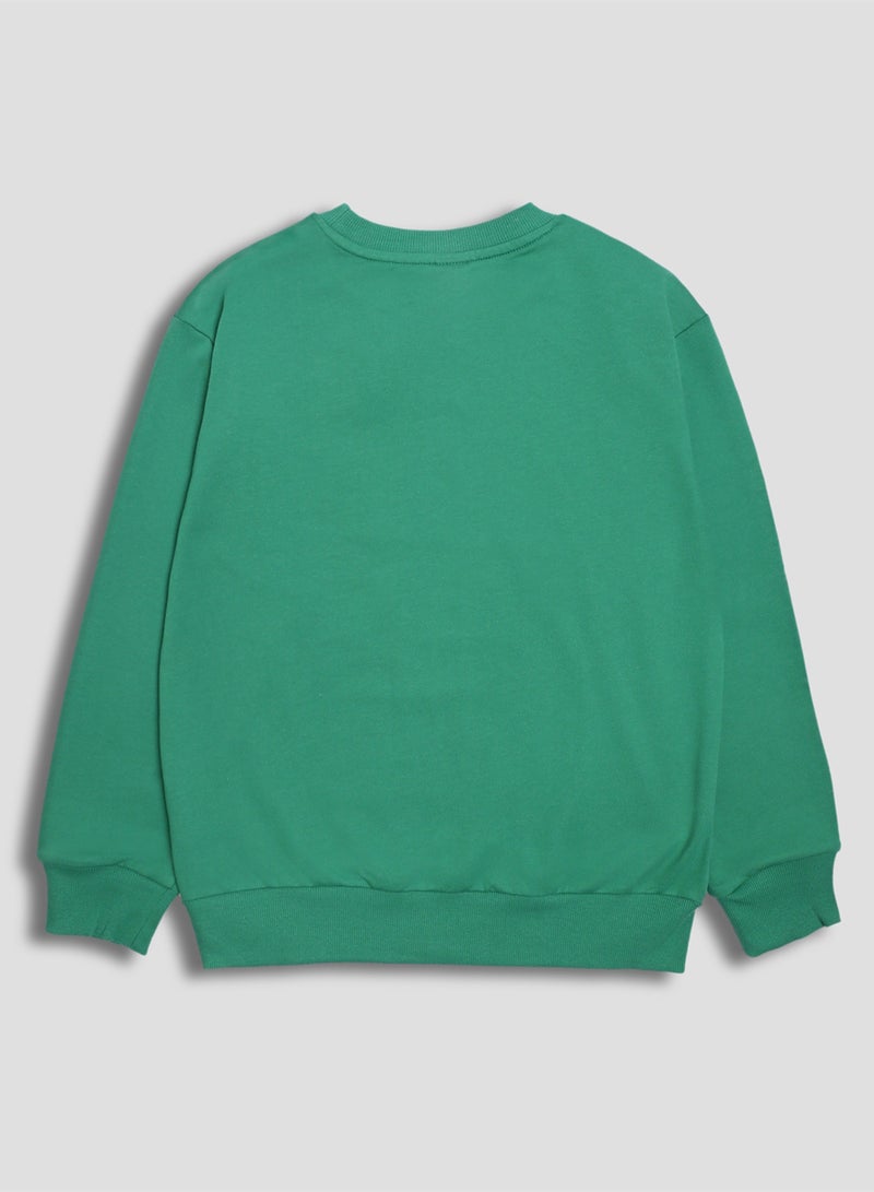 ال سي وايكيكي سويت شيرت أولادي مطبوع - Image 2